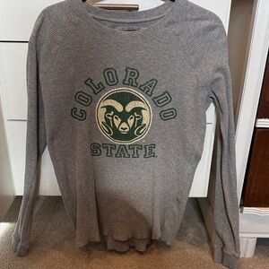 Campus Heritage Gray Long Sleeve Shirt men’s M